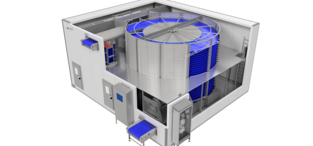 Starfrost automated spiral freezer boosts block freezing capacity by 60% for Newburgh Foods