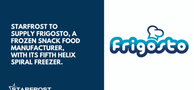 Starfrost to supply Frigosto, a frozen snack food processing company, with its fifth spiral freezer.